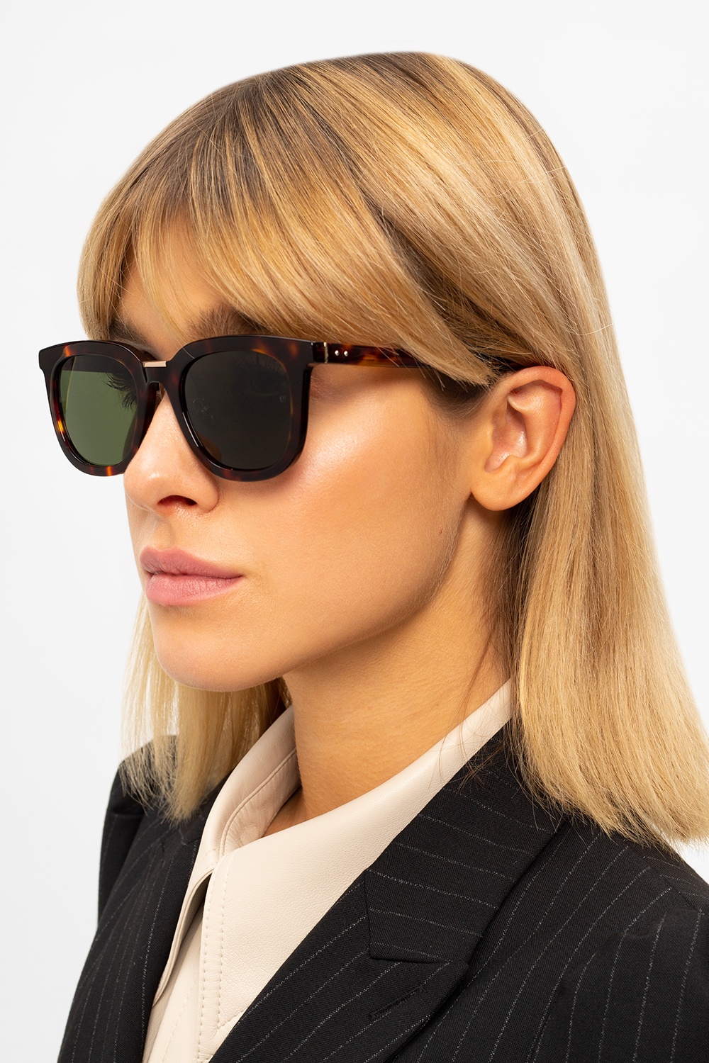 Linda Farrow rectangle-frame sunglasses